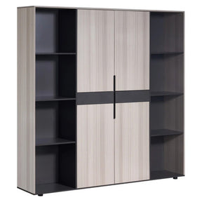 2000mm Light Oak Executive Wall Unit
