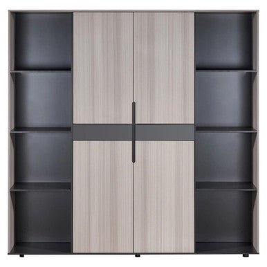 2000mm Light Oak Executive Wall Unit