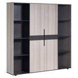 2000mm Light Oak Executive Wall Unit