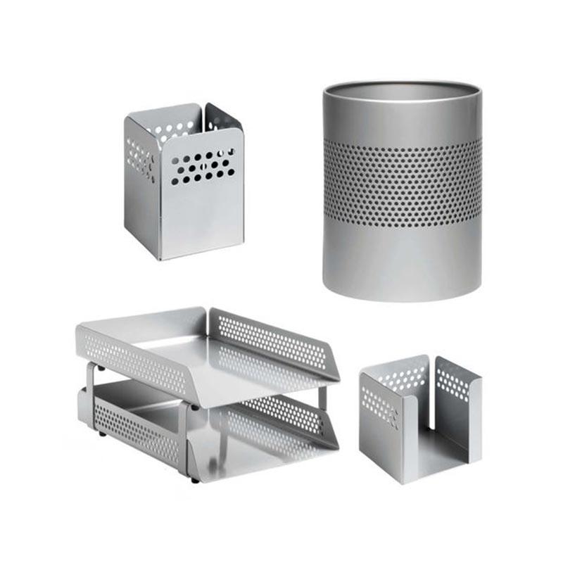 Perforated Desk set