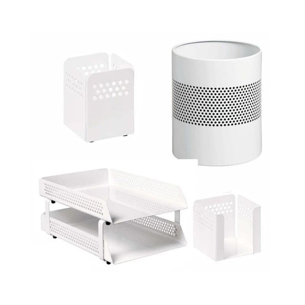 Perforated Desk set