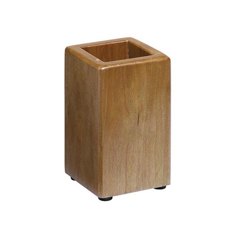 Executive Solid Wood Pencil Cup Pencil Cups [Office Stock] Default Title