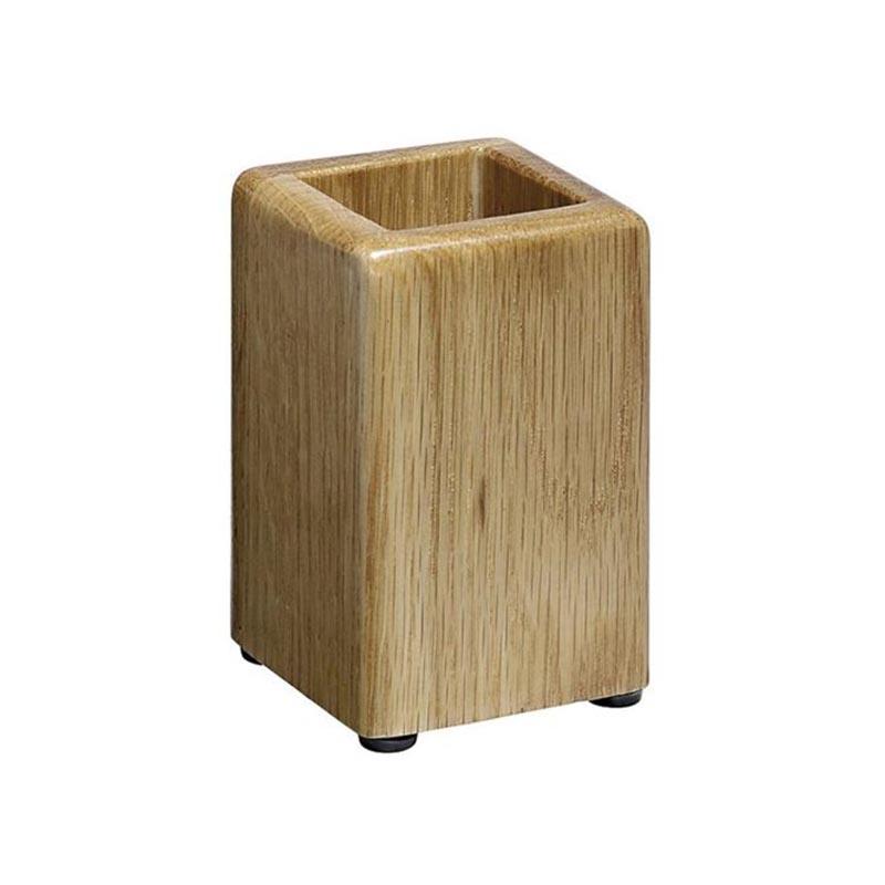 Executive Solid Wood Pencil Cup Pencil Cups [Office Stock]