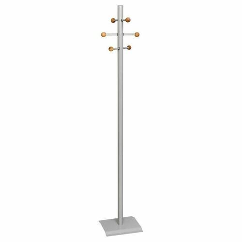 Coat And Hat Stand With Wooden Balls [Office Stock] Default Title