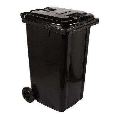 All-weather Wheelie 240L Black Bin