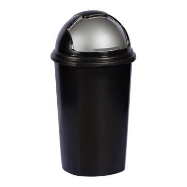 25L Black Easy Lift Dustbin - Office Stock Group
