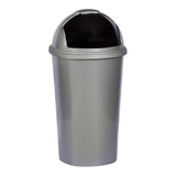 25L Silver Easy Lift Dustbin - Office Stock Group