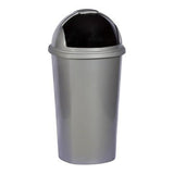 25L Silver Easy Lift Dustbin - Office Stock Group