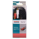 3.5mm Audio Jack to Two Male RCA Cable (1.8 Meters)