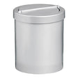 300mm Fluted Waste Paper Bin with Flip Top Lid