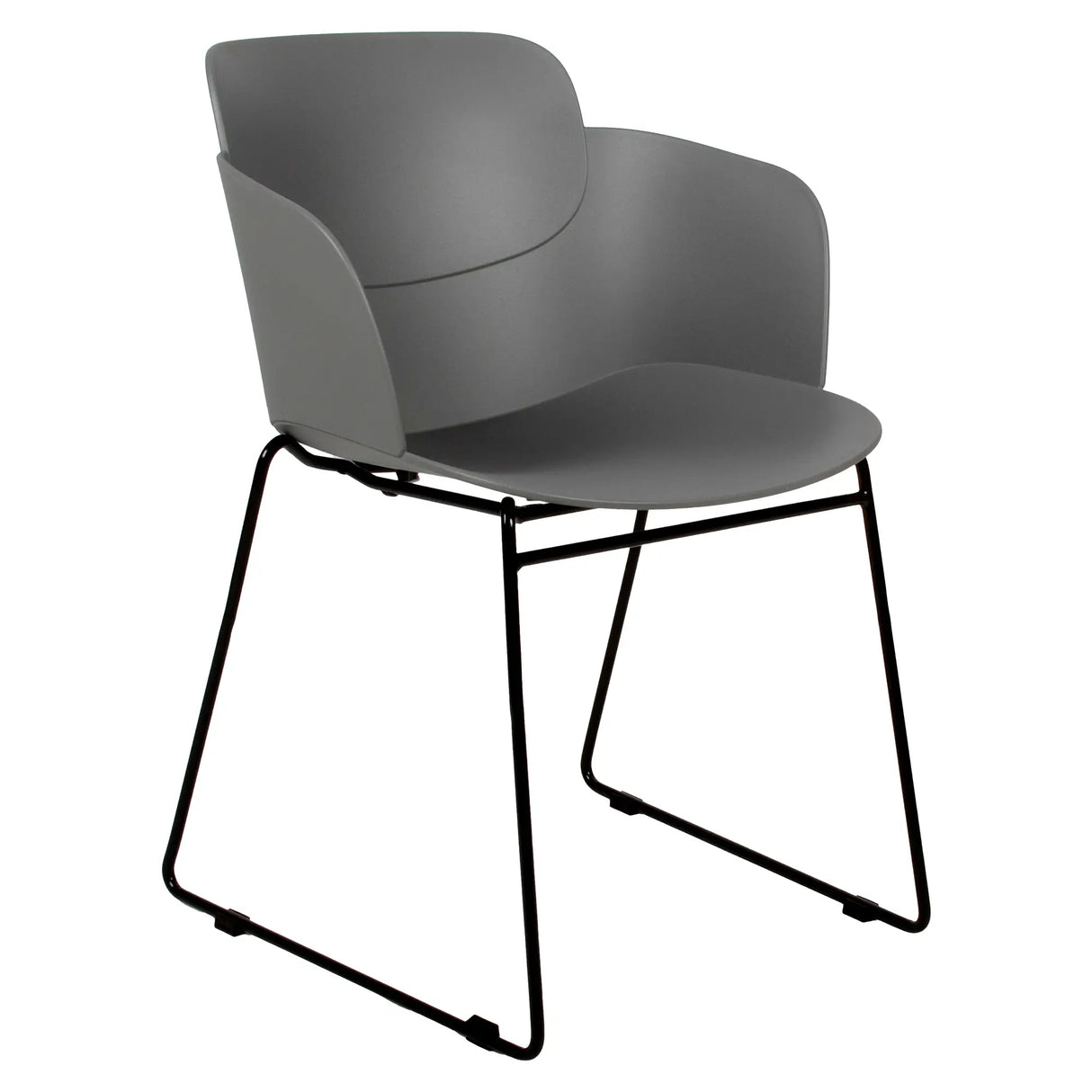Lotus Sleigh Base Restaurant Chair