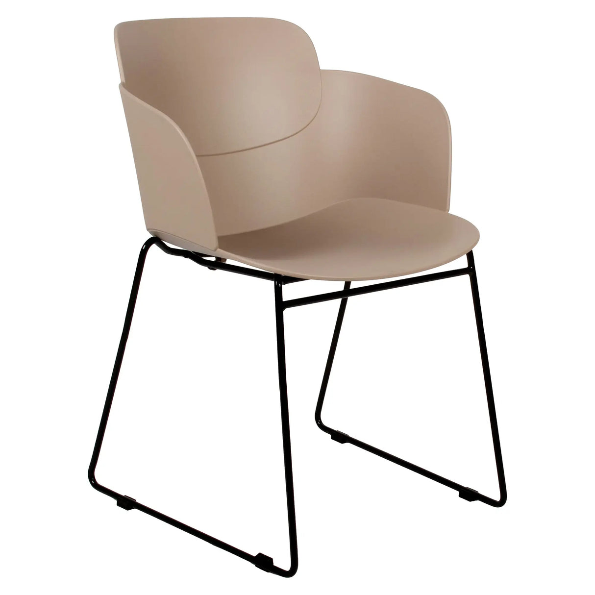 Lotus Sleigh Base Restaurant Chair