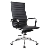 Classic Eames Ribbed High-Back Office Chair