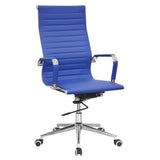 Classic Eames Ribbed High-Back Office Chair