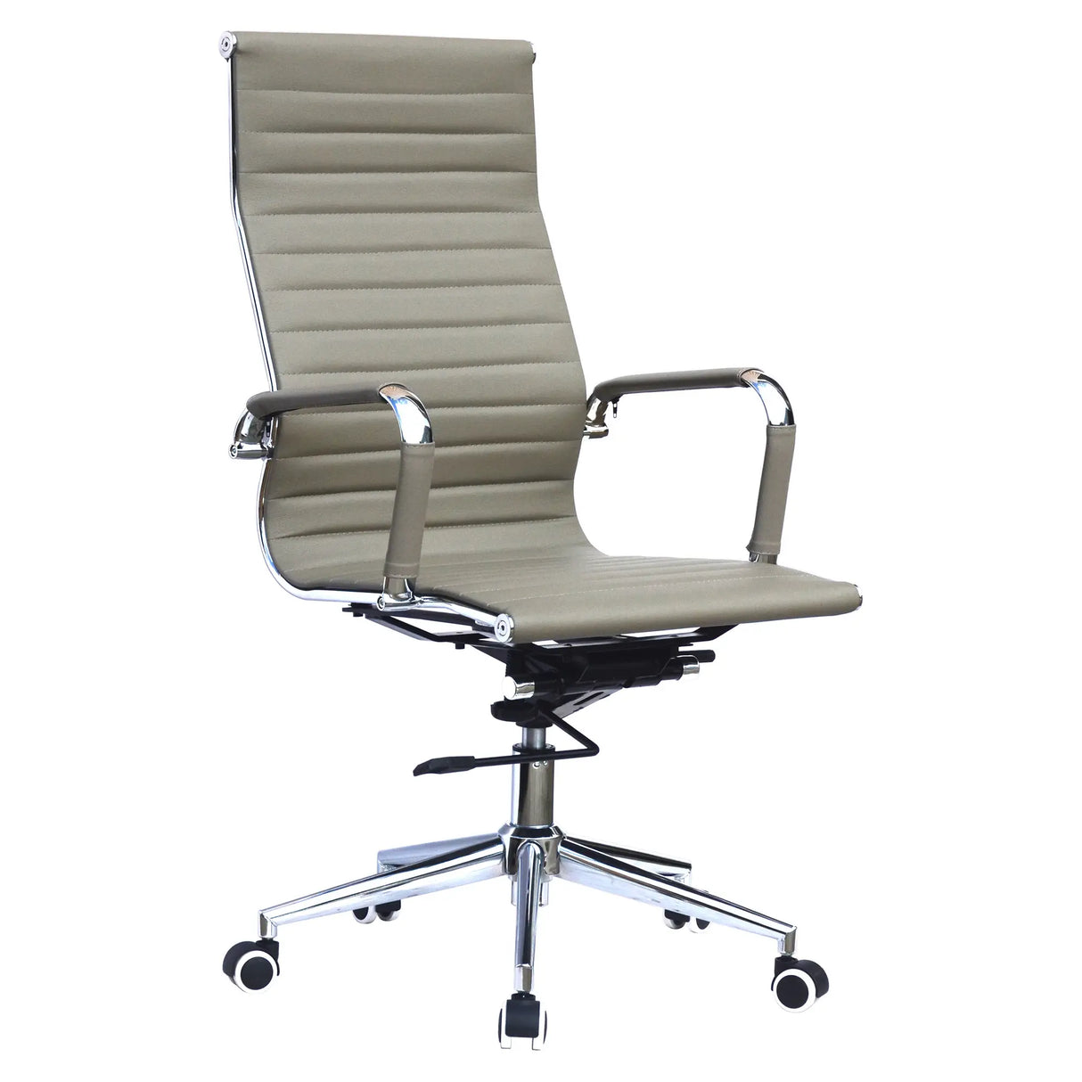 Classic Eames Ribbed High-Back Office Chair