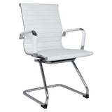 Classic Eames Ribbed Visitor Office Chair