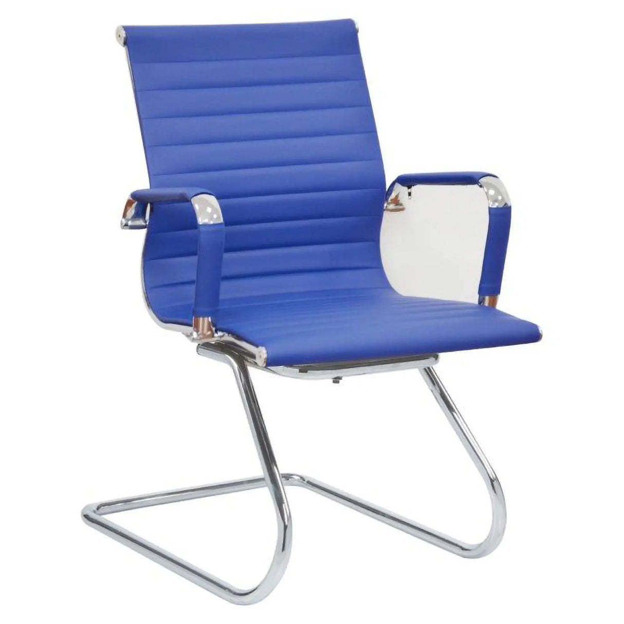 Classic Eames Ribbed Visitor Office Chair