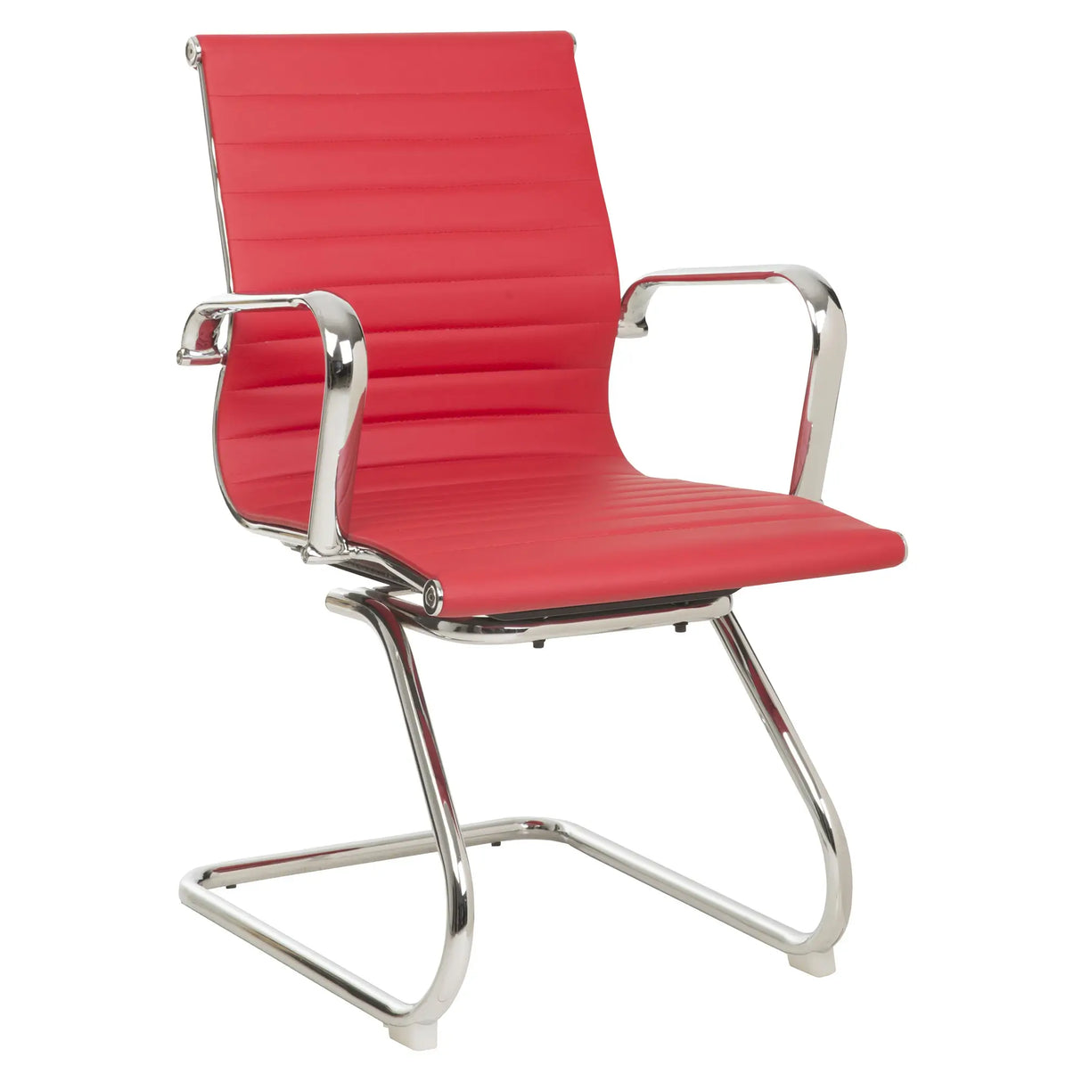 Classic Eames Ribbed Visitor Office Chair