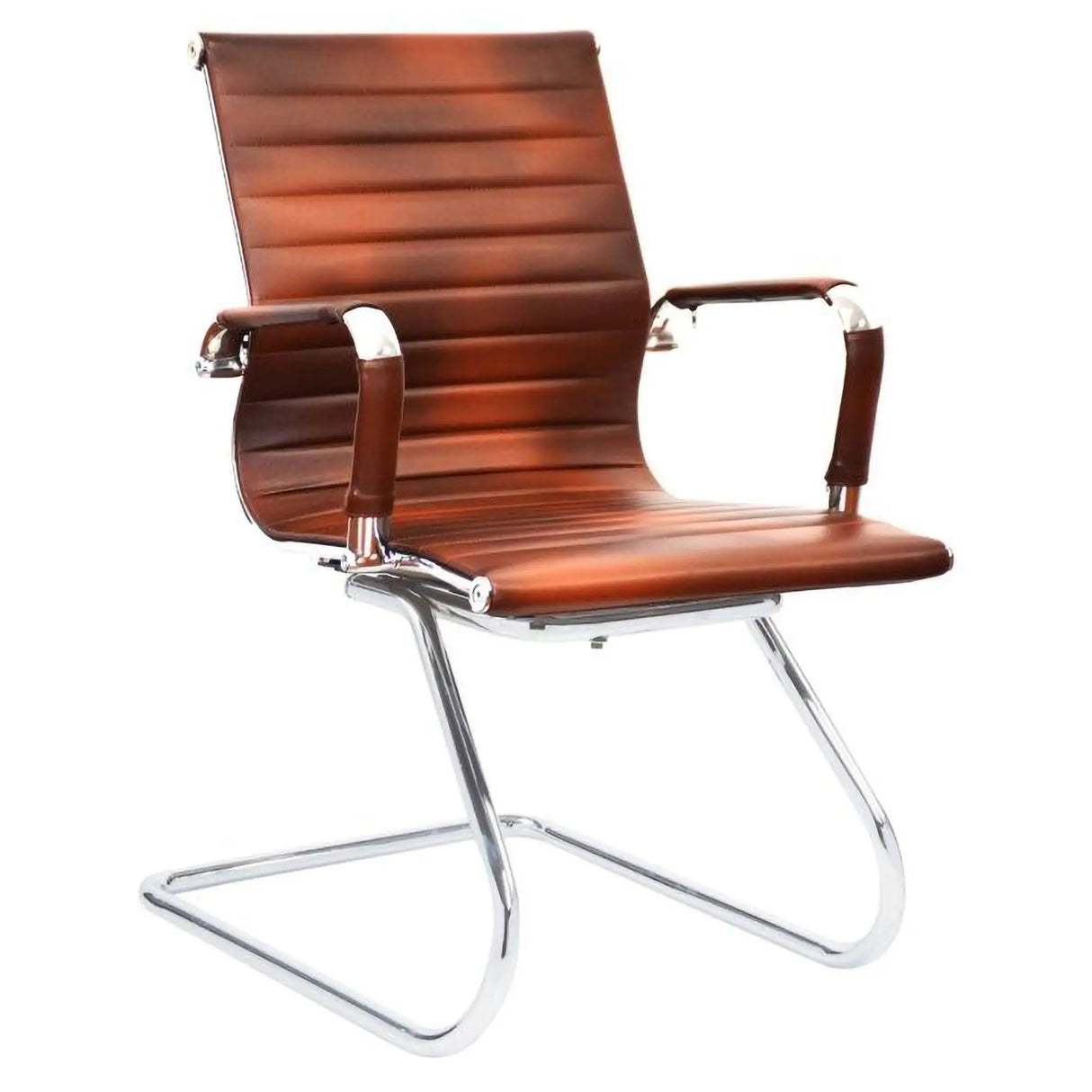 Classic Eames Ribbed Visitor Office Chair