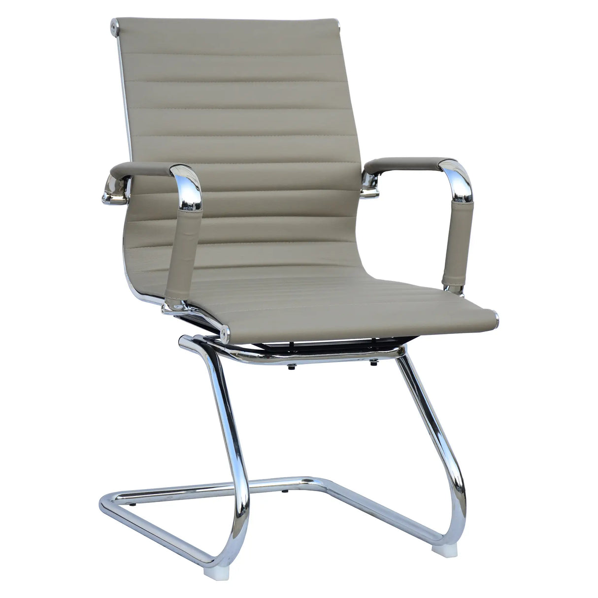 Classic Eames Ribbed Visitor Office Chair