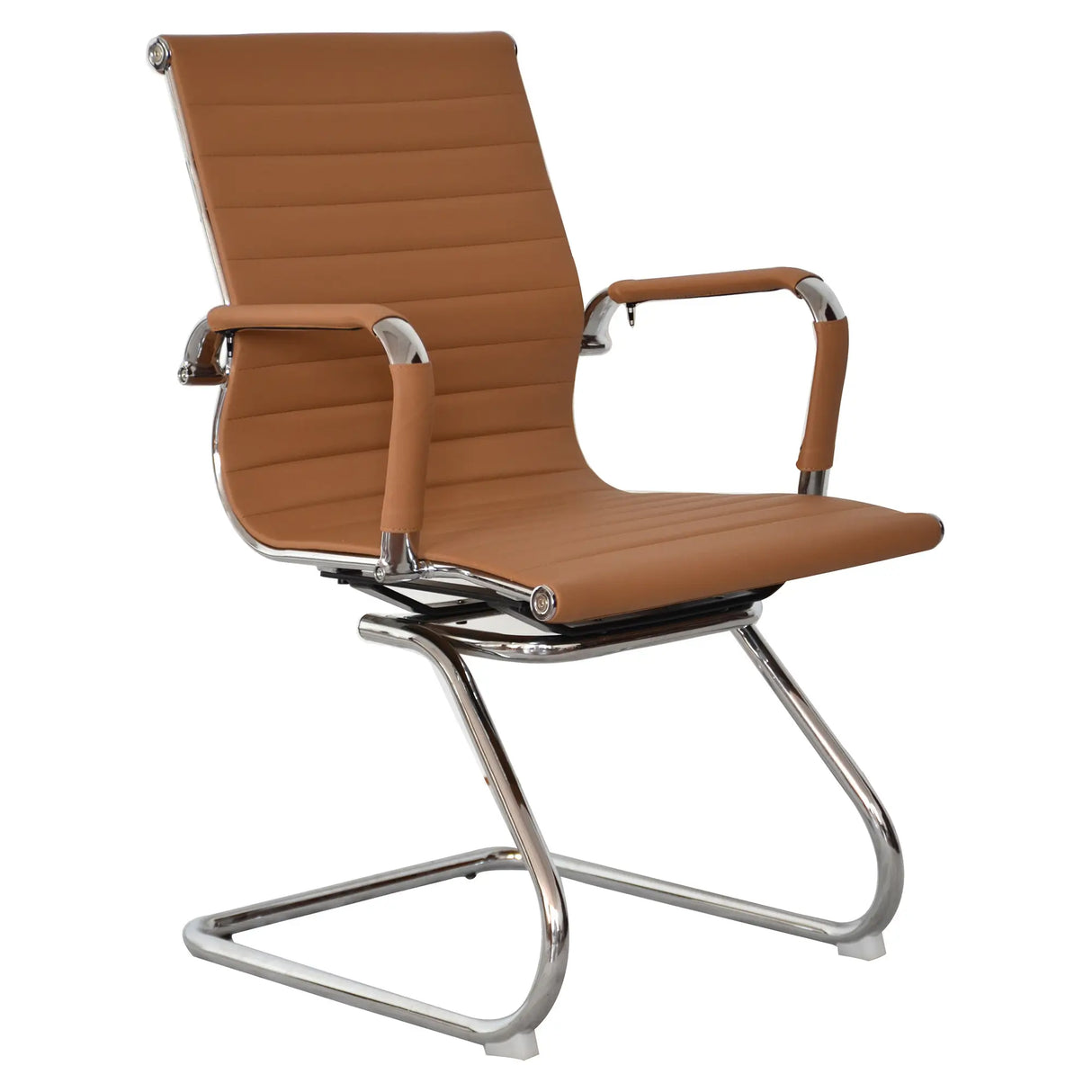 Classic Eames Ribbed Visitor Office Chair