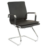 Classic Eames Flat Cushion Visitor Office Chair