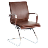 Classic Eames Flat Cushion Visitor Office Chair