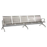 Stainless Steel Airport Bench
