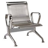 Stainless Steel Airport Bench