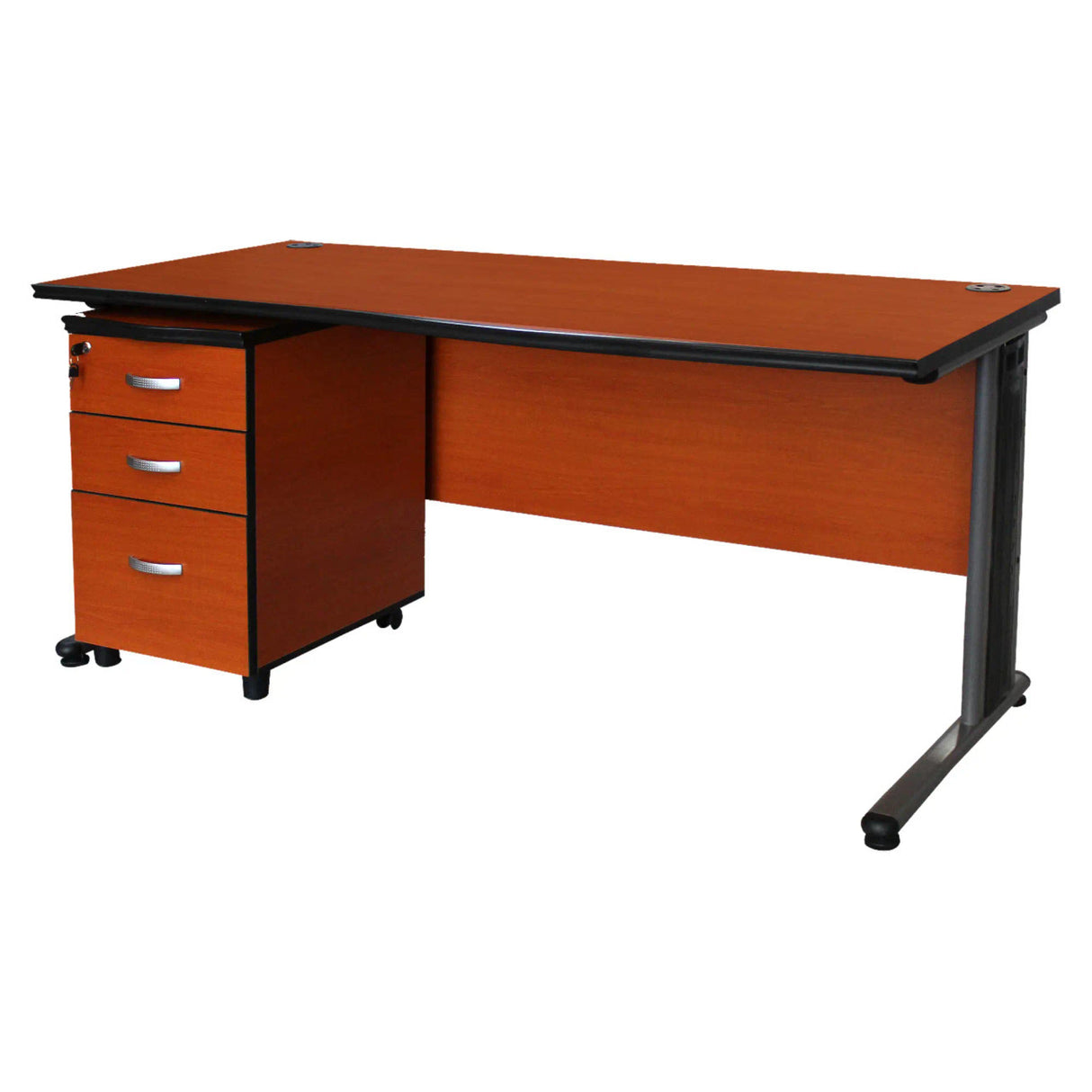 Desk Shell with Metal Legs