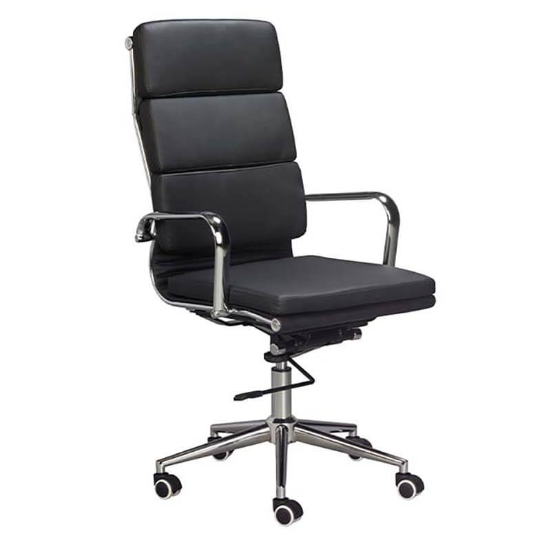 Classic Eames Cushion High-back Chair