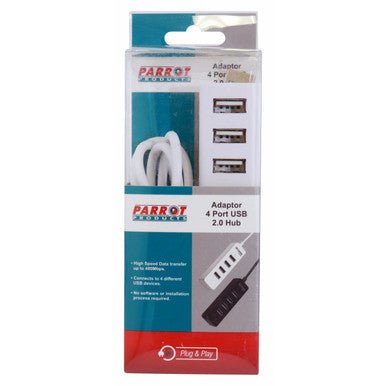 4 Port USB 2.0 Hub