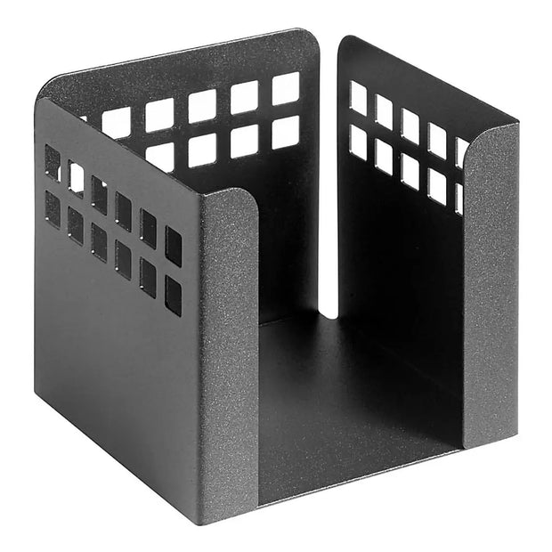 Square Punch Steel Paper Cube Holder.