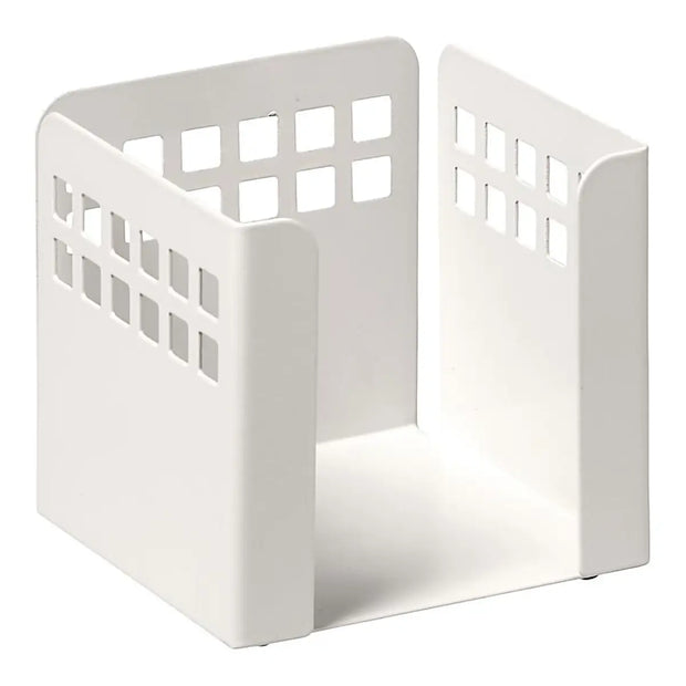 Square Punch Steel Paper Cube Holder.