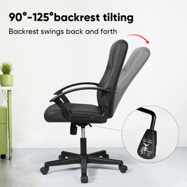 4514 - Executive High back Leather chair