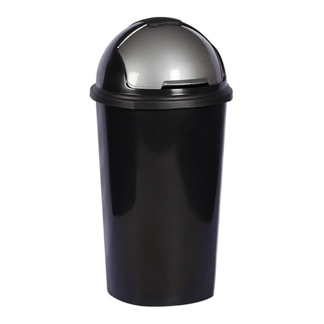 50L Black Easy Lift Dustbin - Office Stock Group