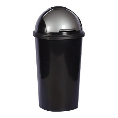 50L Black Easy Lift Dustbin - Office Stock Group
