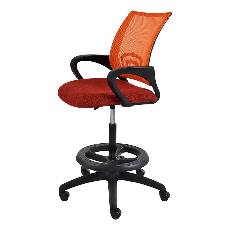 Britney Netted Draughtsman Office Chair