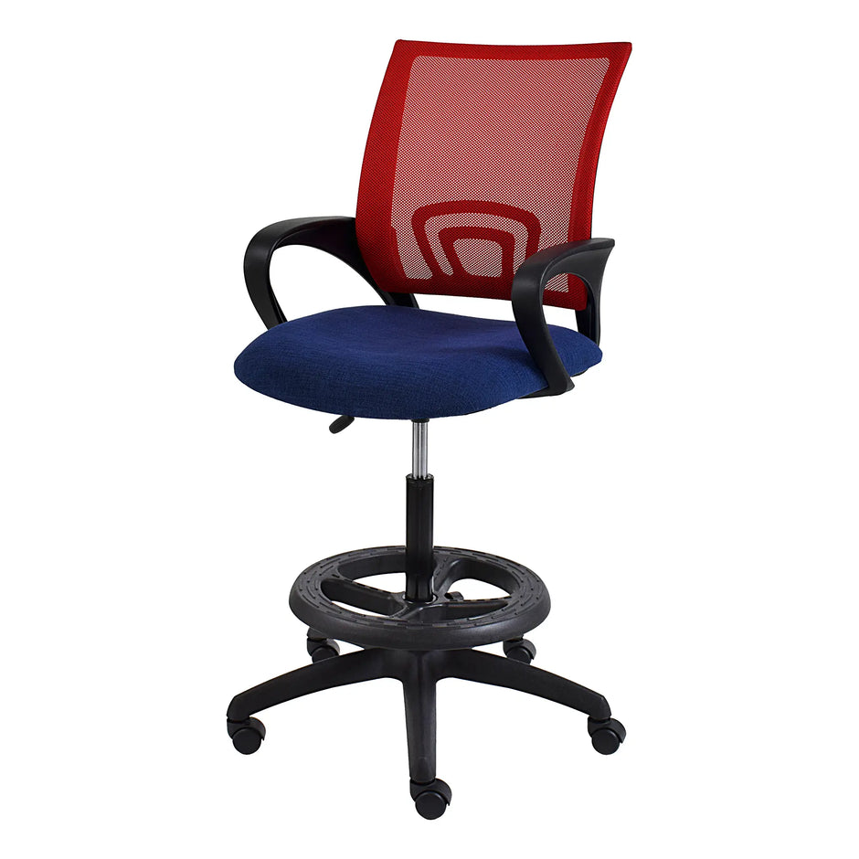 Britney Netted Draughtsman Office Chair