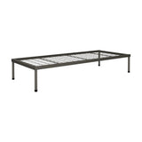 Divan Single Steel Bed 1900L x 760D x 325mm High (Welded Mesh 50 x 50mm with No Head and Foot Rest) - Additional View 3