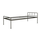 Induna Single Steel Bed 1900L x 760D x 405mm High (Welded Mesh 100 x 100mm with Head and Foot Rest) - Additional View 2