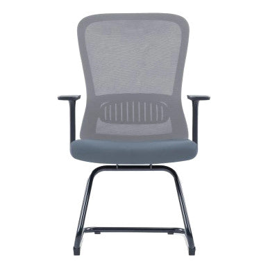C4003B Grey Mesh with Black Frame Visitor Office Chair - Additional View 2
