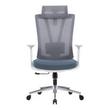 C4006 Black Mesh with Chrome Frame High-Back Office Chair
