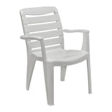 Nova White Indoor & Outdoor Dining Chair