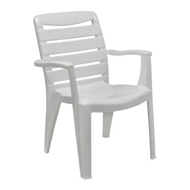 Nova White Indoor & Outdoor Dining Chair