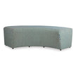 Concave Three Button Ottoman