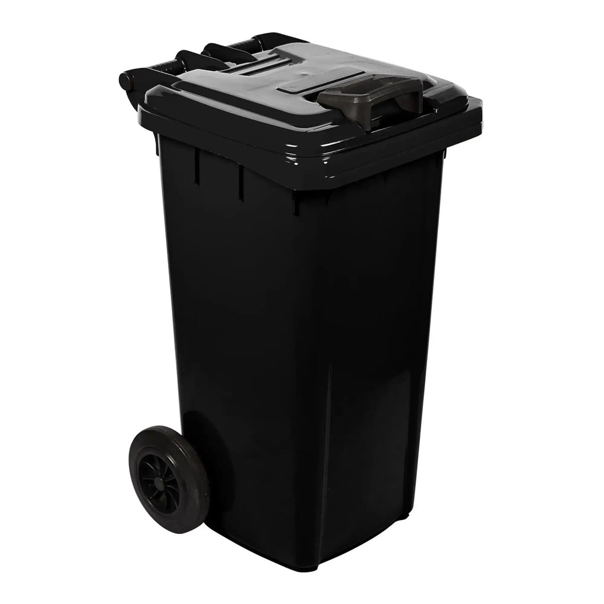 All - Weather Wheelie 80L Black Bin