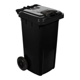 All - Weather Wheelie 80L Black Bin