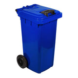 All-weather Wheelie 80L Blue Bin
