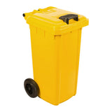 All - Weather Wheelie 80L Yellow Bin